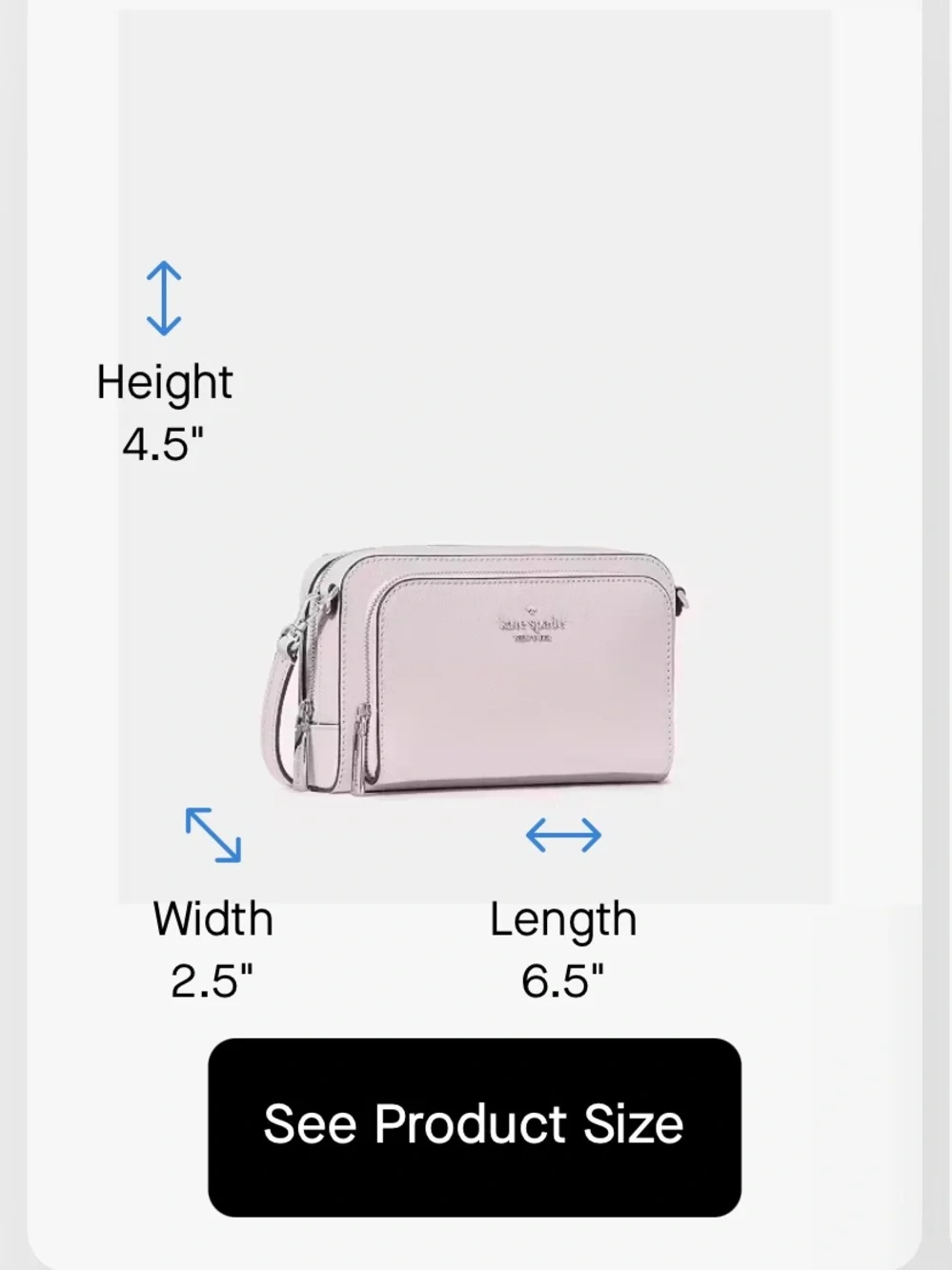 ✨Kate Spade Staci Mini Crossbody Bag - Picture 5 of 8